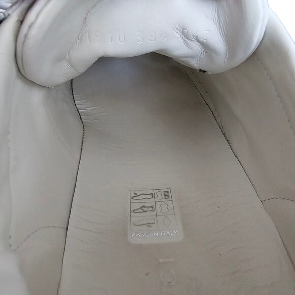 Gucci Ace GG Monogram Sneaker Size 38.5 US 8.5 Green Red Velvet Web Stripe Shoe - Picture 8 of 9